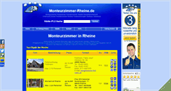Desktop Screenshot of monteurzimmer-rheine.de