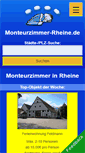 Mobile Screenshot of monteurzimmer-rheine.de